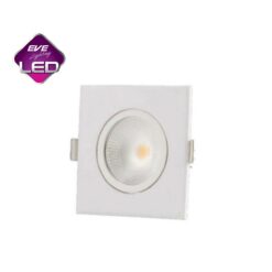ดาวน์ไลท์ LED COB หน้าเหลี่ยม 5W (วอร์มไวท์) EVE