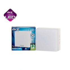 ดาวน์ไลท์ LED ติดลอย หน้าเหลี่ยม 12W (เดย์ไลท์) EVE
