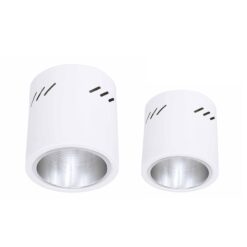 ดาวน์ไลท์ติดลอย ทรงกระป๋อง สีขาว