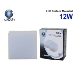 ดาวน์ไลท์ LED ติดลอยหน้าเหลี่ยม 12W (เดย์ไลท์) IWACHI