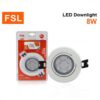 ดาวน์ไลท์ LED 8W (วอร์มไวท์) FSL