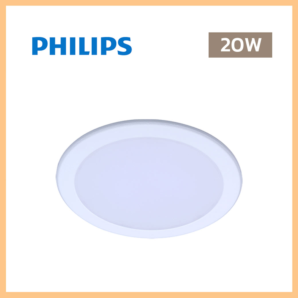ไฟดาวน์ไลท์ LED 20w Philips DN027C