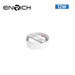 โคมไฟดาวน์ไลท์-LED-12W-หน้ากลม-ENRICH-EASY-O-สีขาว-01