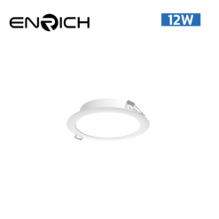 โคมไฟดาวน์ไลท์-LED-12W-หน้ากลม-ENRICH-EASY-O-สีขาว-02